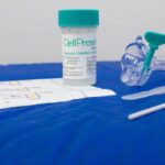 Teste DNA-HPV, disponível no SUS. — Foto: João Risi/Ministério da Saúde