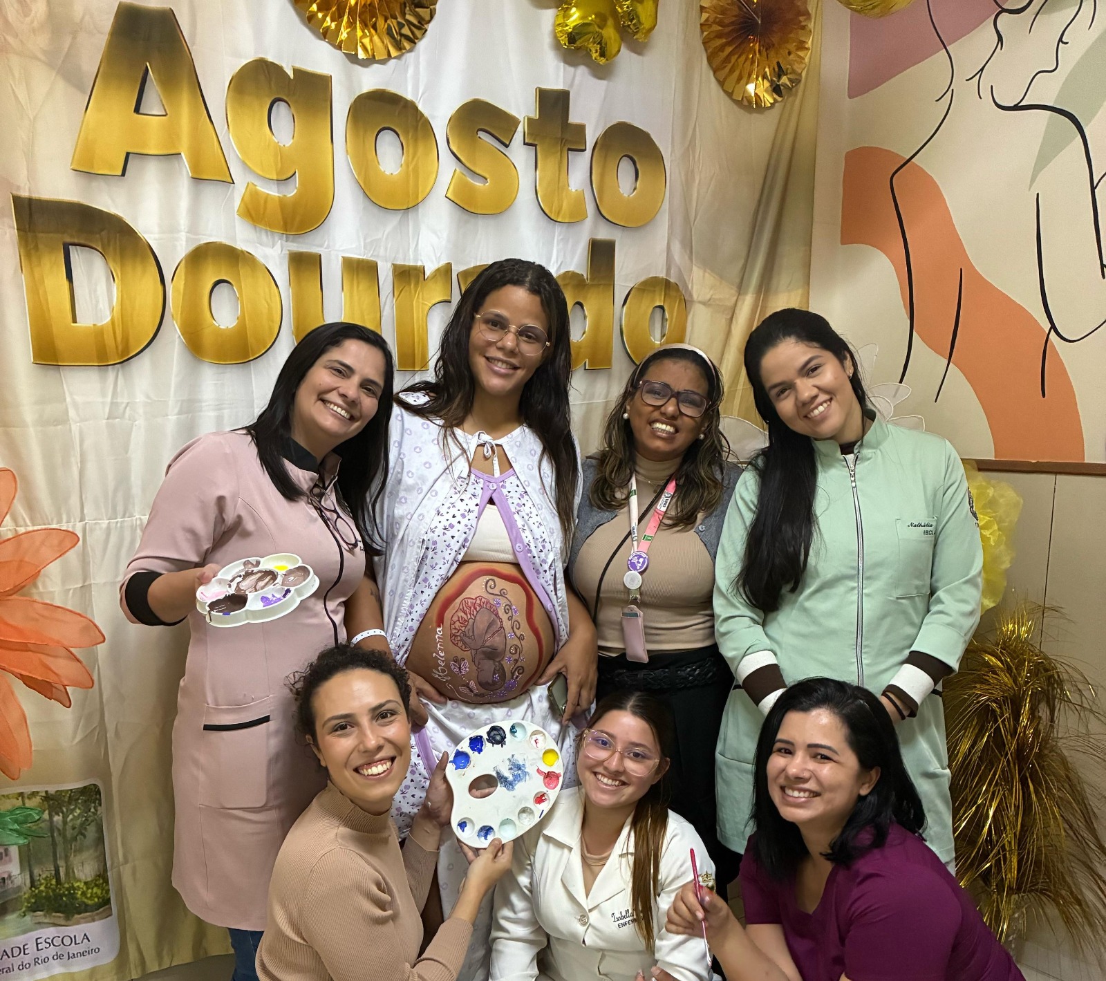 Hospitais no Rio realizam ações de conscientização