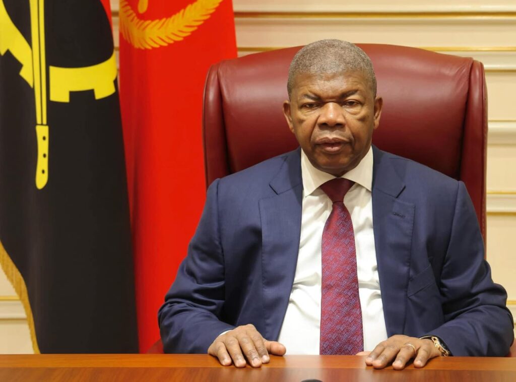 Presidente João Lourenço discursa após os três dias de greve