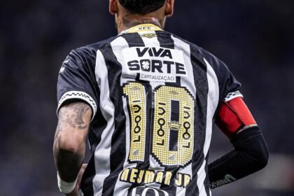 Neymar Jr. no Santos
