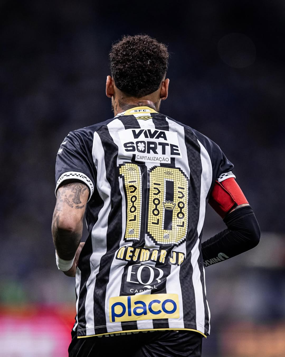 Neymar Jr. no Santos