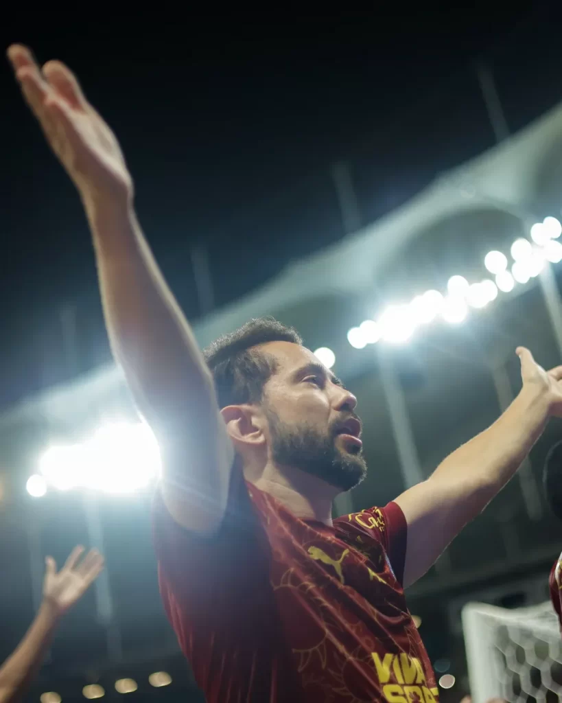 Everton Ribeiro, do Bahia, no jogo contra o Santos pelo Brasileirão