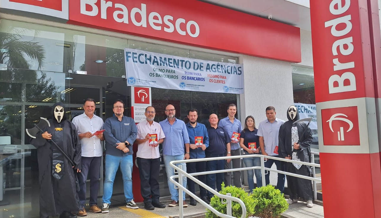 bradesco acelera fechamento de agências