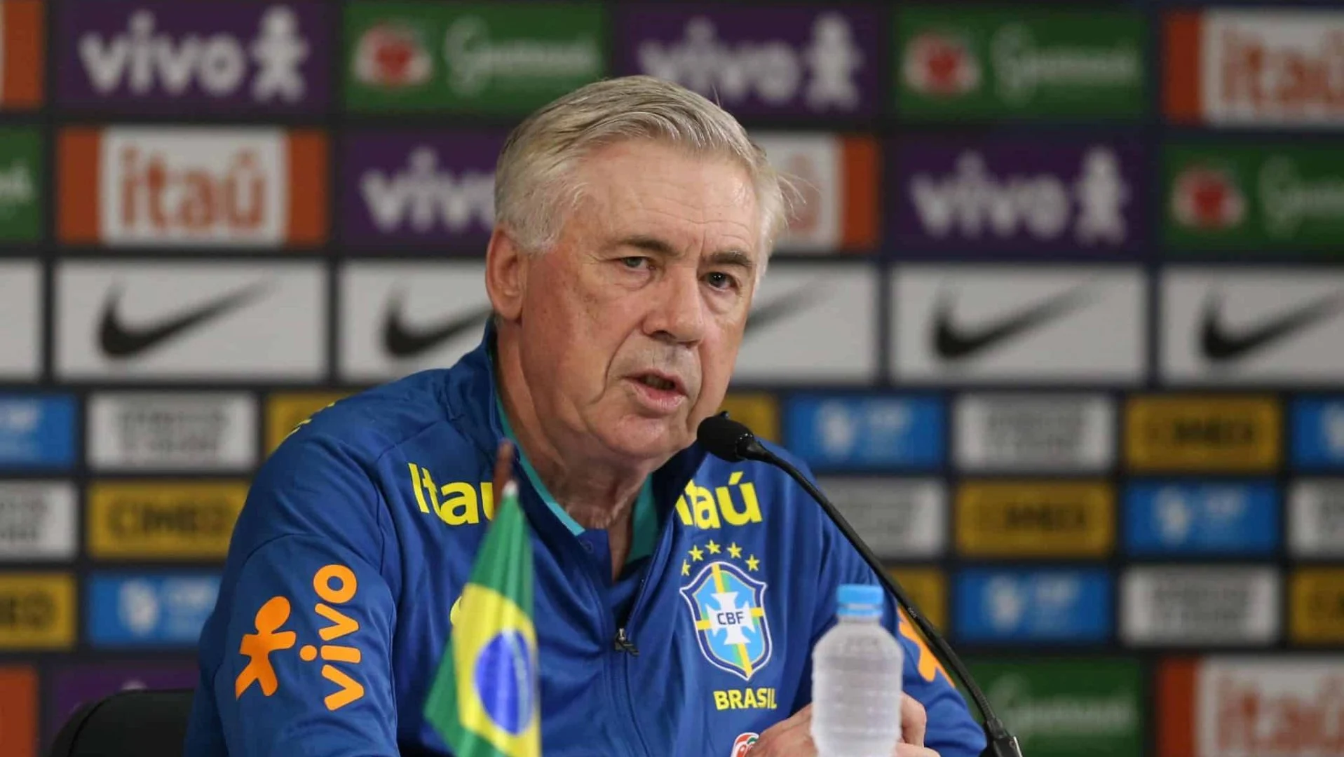 Carlo Ancelotti na Seleção Brasileira