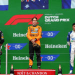 Pódio do Grande Prêmio da Holanda - Fórmula 1