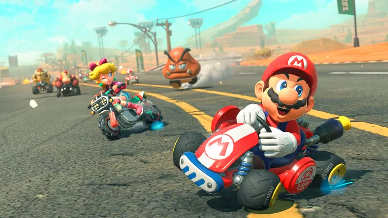 Mario Kart 8 Deluxe supera Mario Kart World em vendas nos EUA