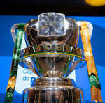 Imagem da Taça de campeão da Copa do Brasil.