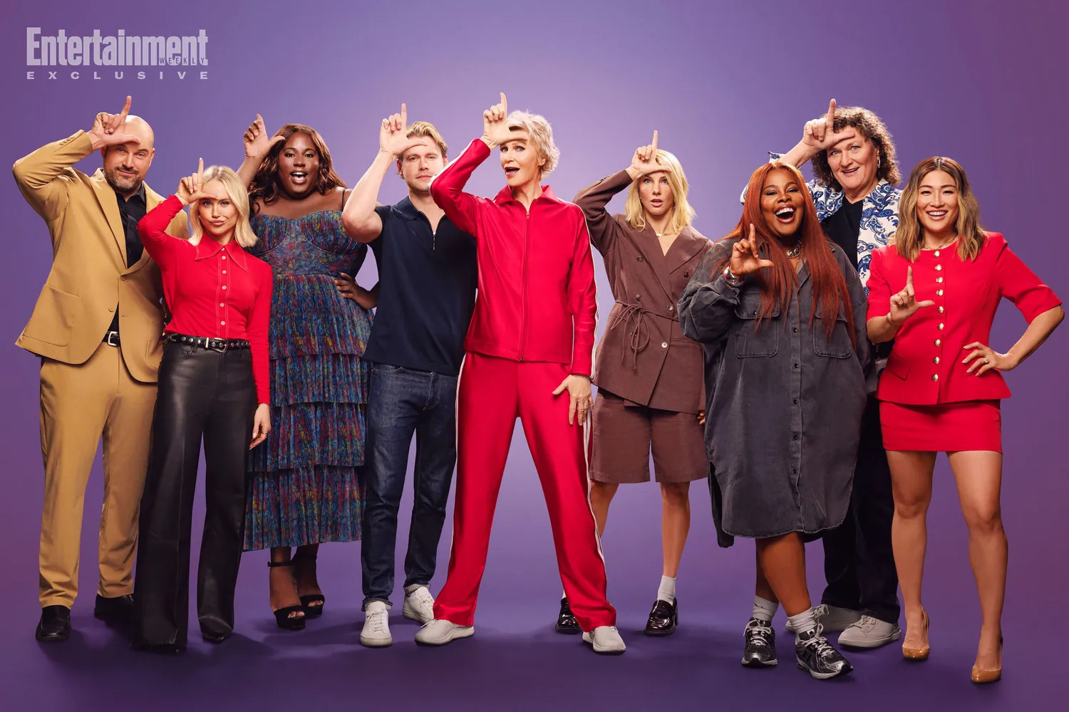 Elenco de Glee para o Celebrity Weakest Link.