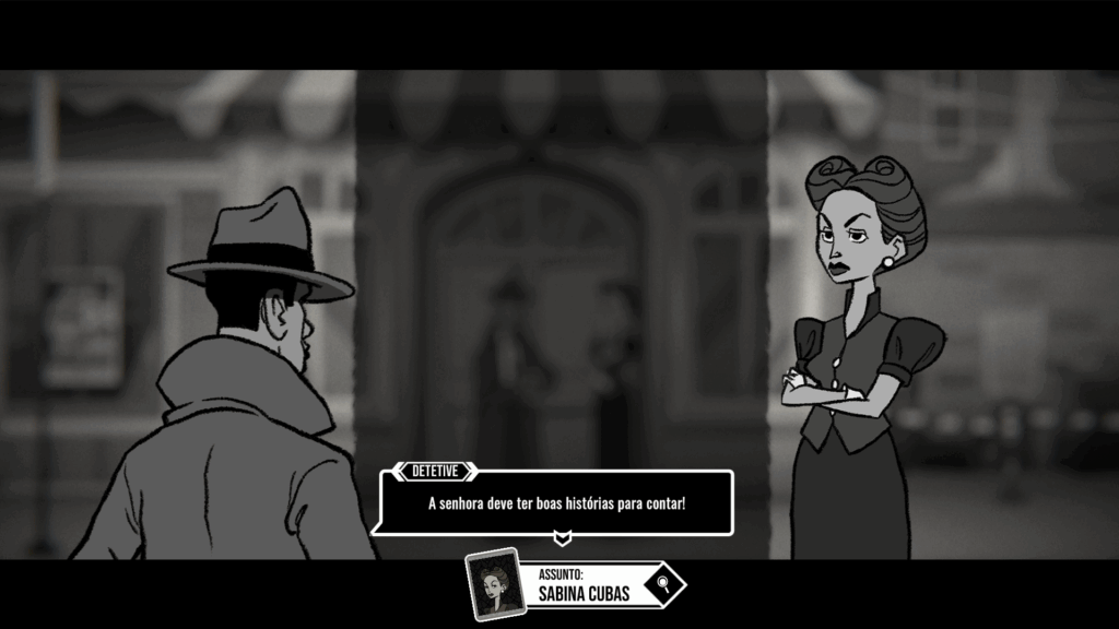 Imagem do jogo "A Investigação Póstuma!