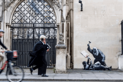 Obra de Banksy em Londres