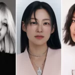 L-R: Jeon Somi, Arden Cho and Adeline Rudolph Courtesy/Tim Bryan/Seung Hyun Cho