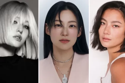 L-R: Jeon Somi, Arden Cho and Adeline Rudolph Courtesy/Tim Bryan/Seung Hyun Cho