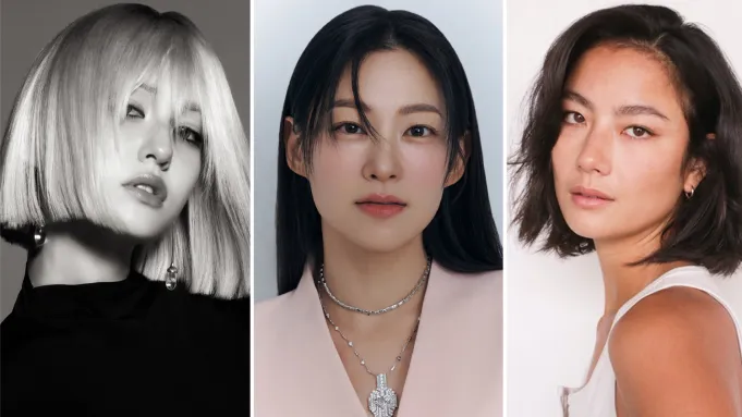 L-R: Jeon Somi, Arden Cho and Adeline Rudolph Courtesy/Tim Bryan/Seung Hyun Cho