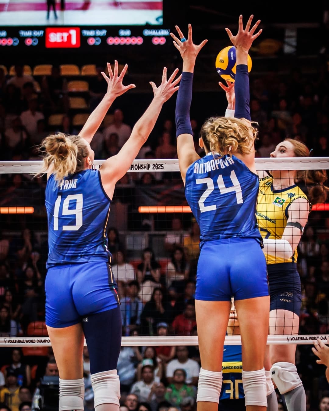 Seleção Italiana no Mundial Feminina de Vôlei