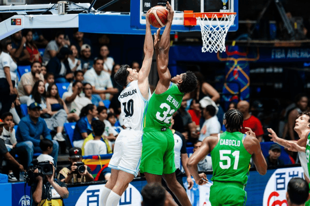 Brasil x Argentina - FIBA Americup 2025