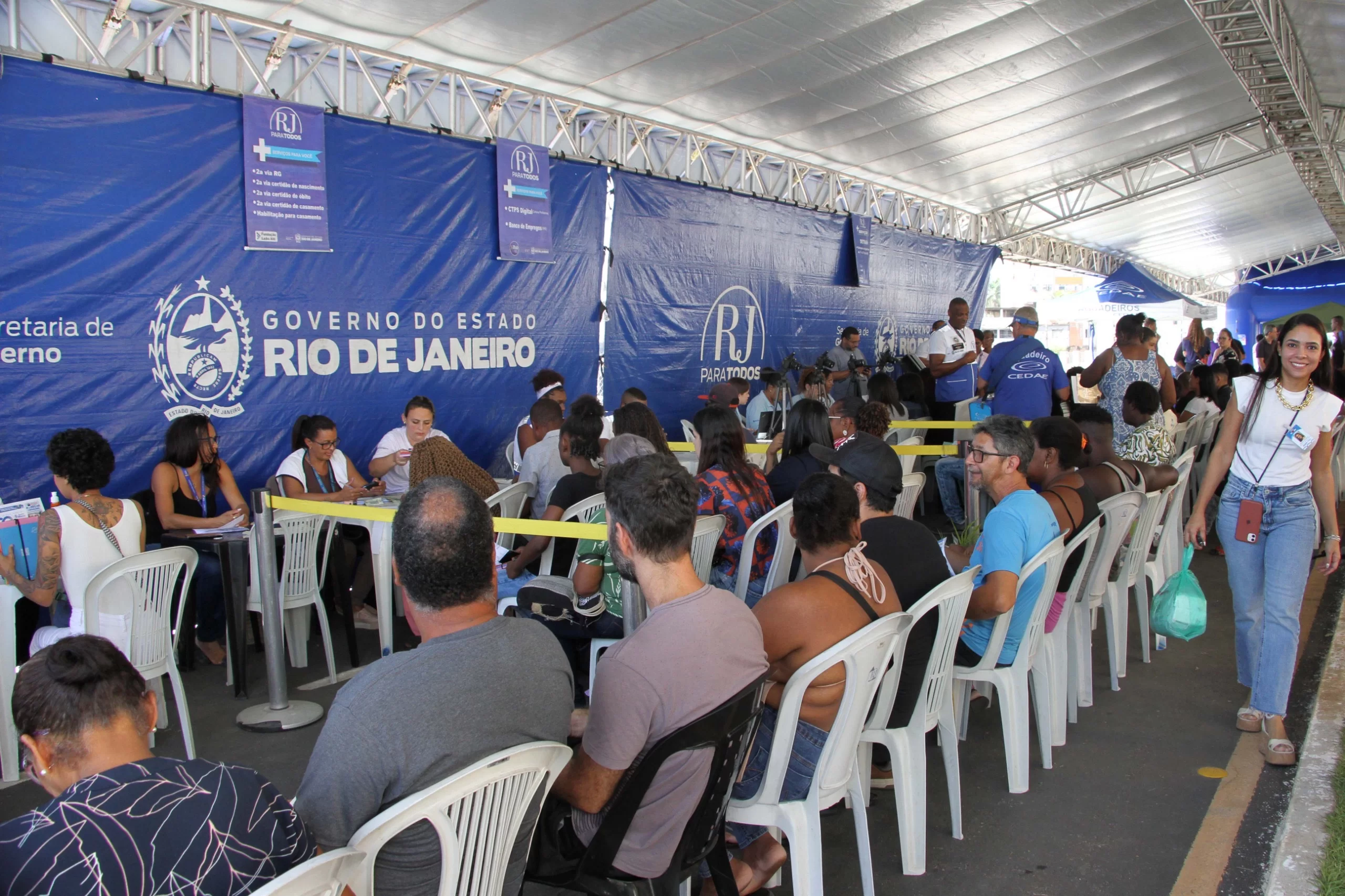O RJ para Todos realiza ação no Palácio da Justiça em homenagem ao Dia Nacional de Luta da Pessoa com Deficiência. Serviços gratuitos, cidadania e inclusão no Centro do Rio.
