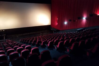 Sala do Cine Roxy, em Santos.