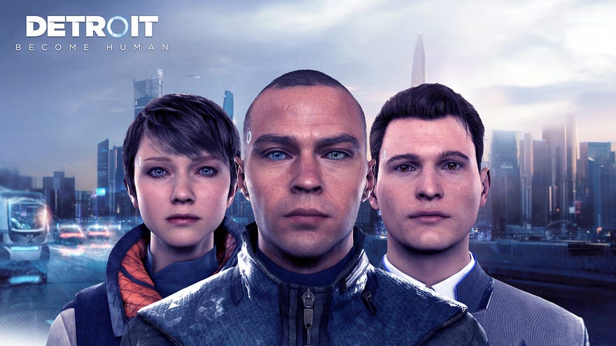 Personagens do jogo Detroit: Become Human 