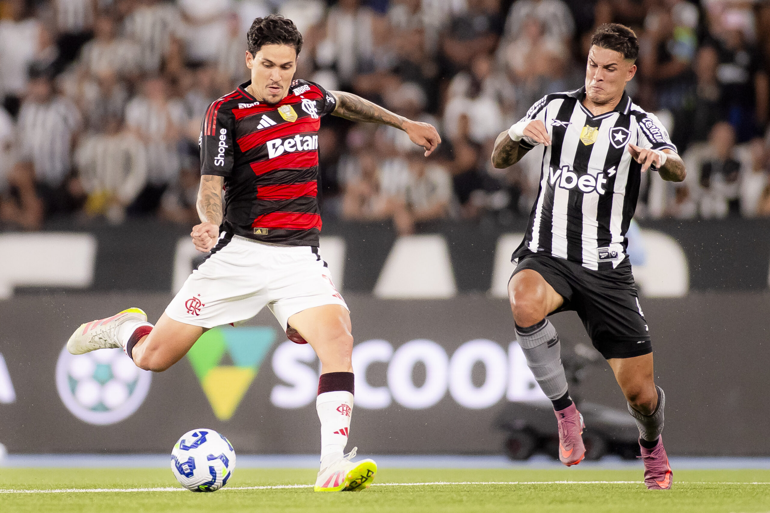 Flamengo vence Botafogo no Nilton Santos. Foto: Adriano Fontes/Flamengo