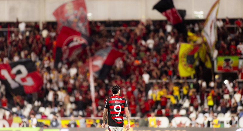 Pedro em Botafogo x Flamengo. Foto: Foto: Adriano Fontes/Flamengo