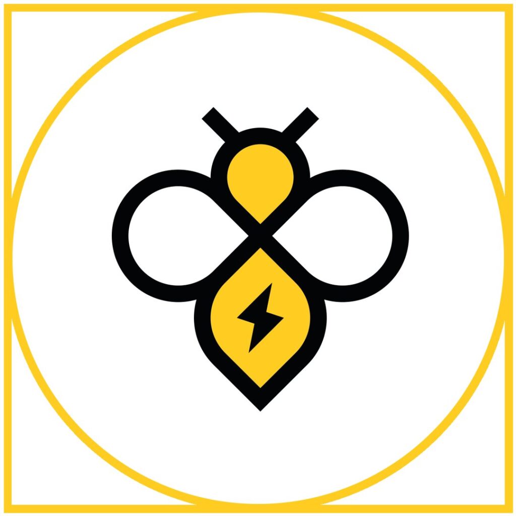 Logo da Beets Brasil, serviço de compartilhamento de baterias portáteis