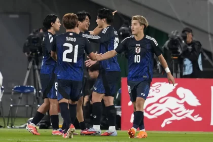 Virada do Japão sobre a Seleção Brasileira.