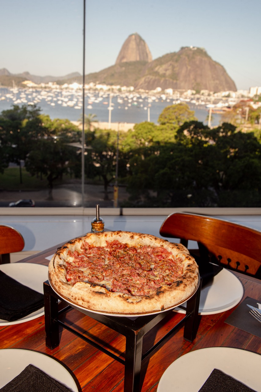 Sabores com Vista: Pizza Mamma Jamma Individual