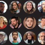 Delegação brasileira com 12 integrantes da Global Sumud Flotilha que seguiu em missão humanitária rumo a Gaza