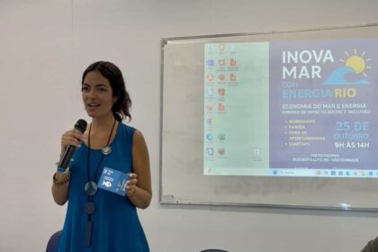 Rede Biomangue apresenta plataforma de educação ambiental durante o InovaMar na Rocinha