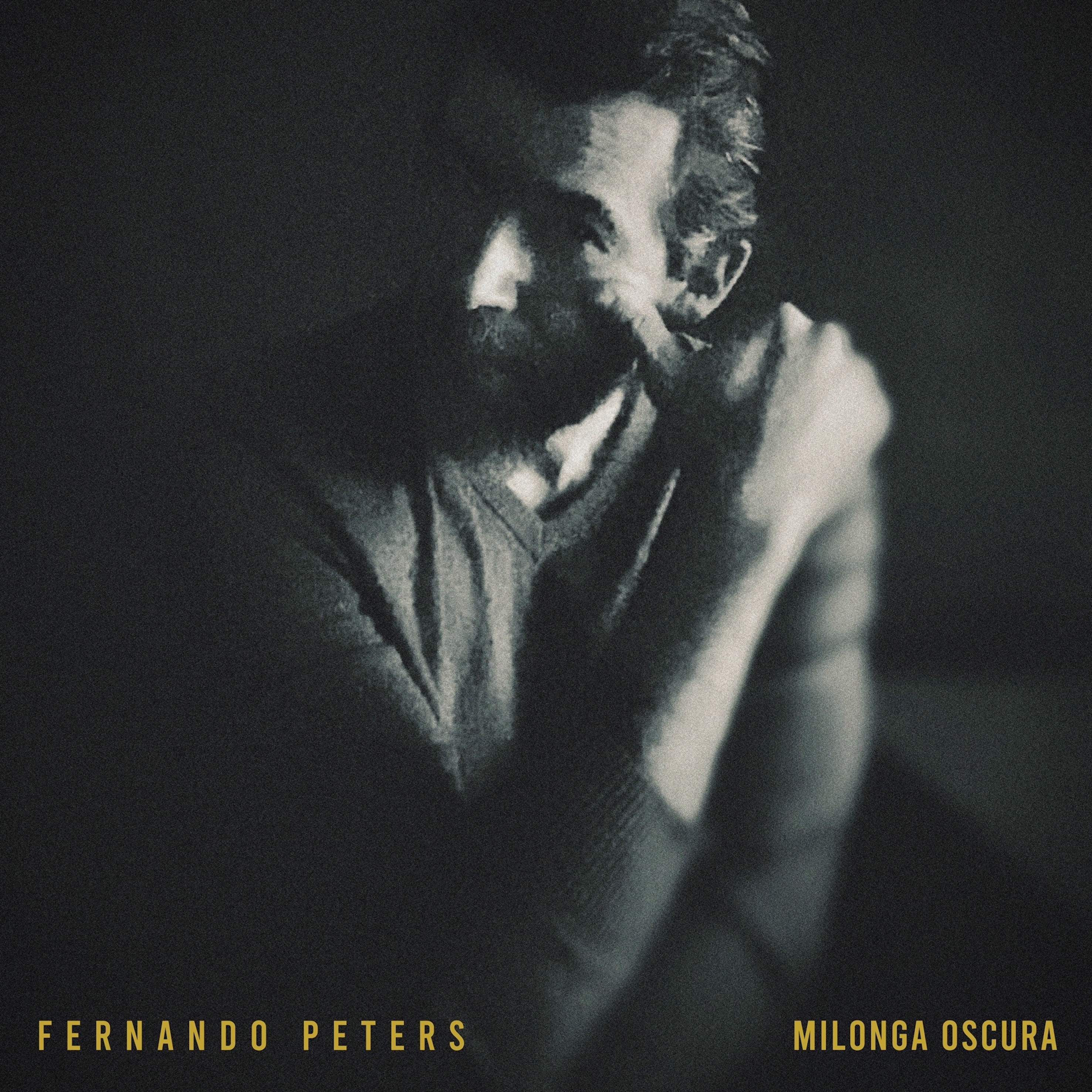 Fernando Peters durante o processo de criação do álbum Milonga Oscura, seu terceiro trabalho autoral.