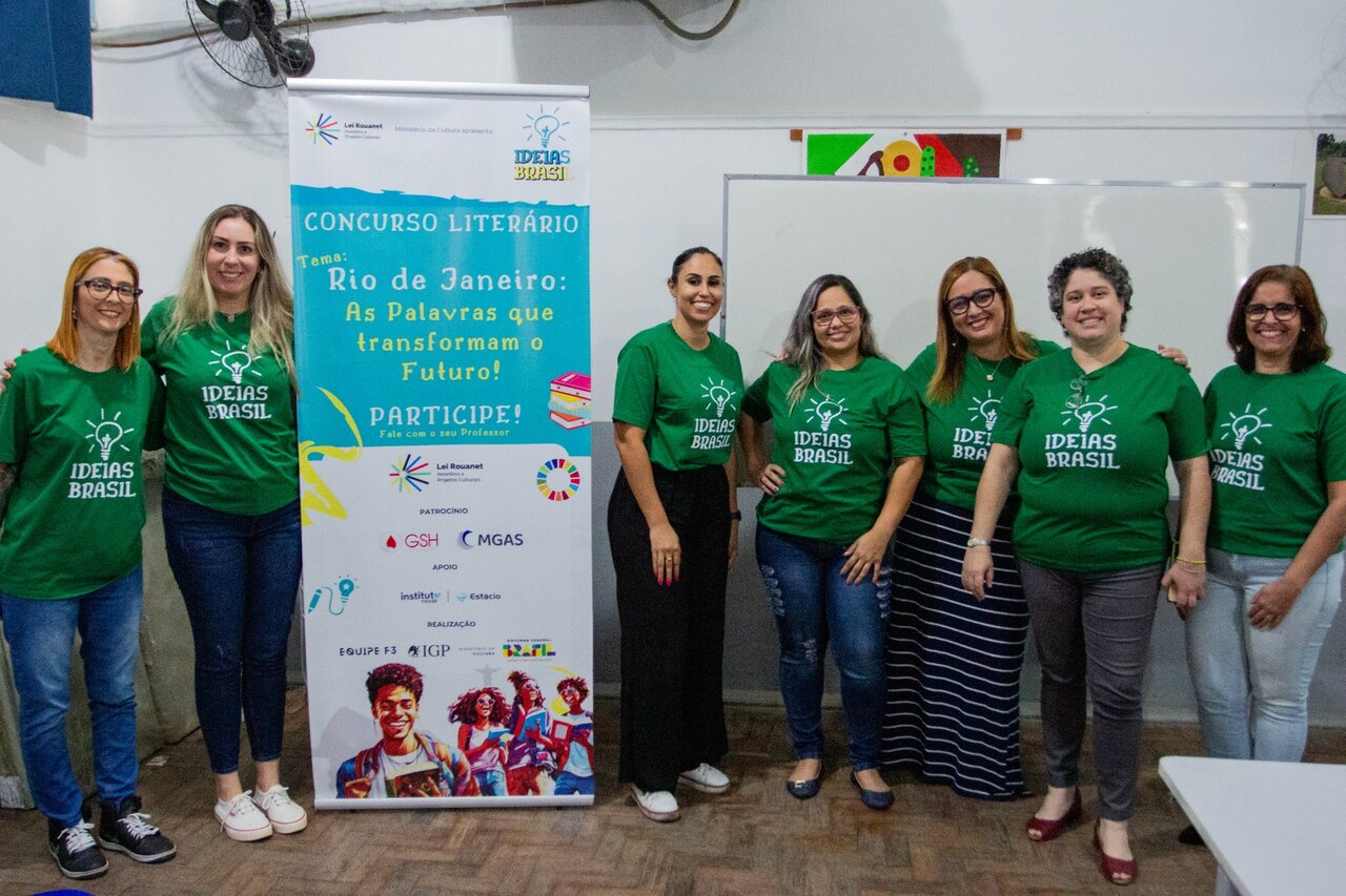 Aluna vence Concurso Literário do Projeto Ideias Brasil no Rio de Janeiro