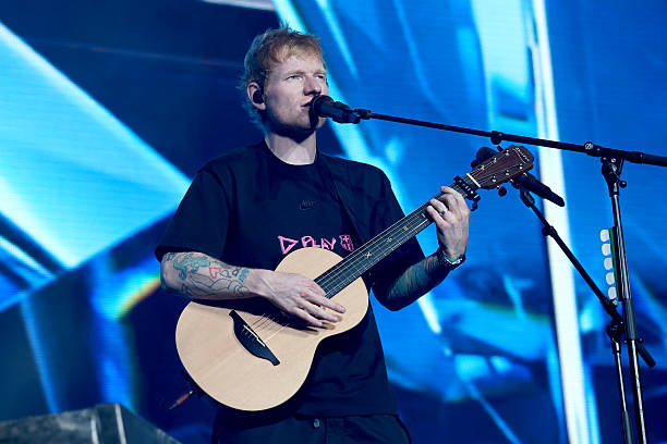 Ed Sheeran nos shows Foto:Kevin Mazur/Getty Images for Audacy