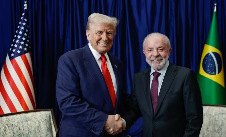 Encontro de Lula e Trump