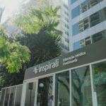 Fachada da nova unidade da Inspirali em São Paulo, voltada à pós-graduação médica e atendimentos gratuitos à população.