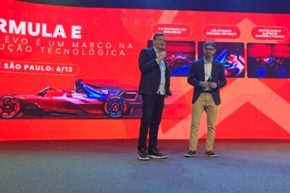 Citroën Racing apresenta o carro GEN3 Evo durante o Salão do Automóvel de São Paulo para estreia no E-Prix