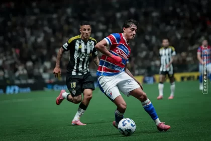 Partida entre Atlético-MG e Fortaleza, pelo Brasileirão (Foto: Mateus Lotif/Fortaleza EC)