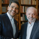 Advogado-geral da União Jorge Messias e Luiz Inácio Lula da Silva, atual presidente do Brasil Foto: Ricardo Stuckert/PR/Agência Brasil