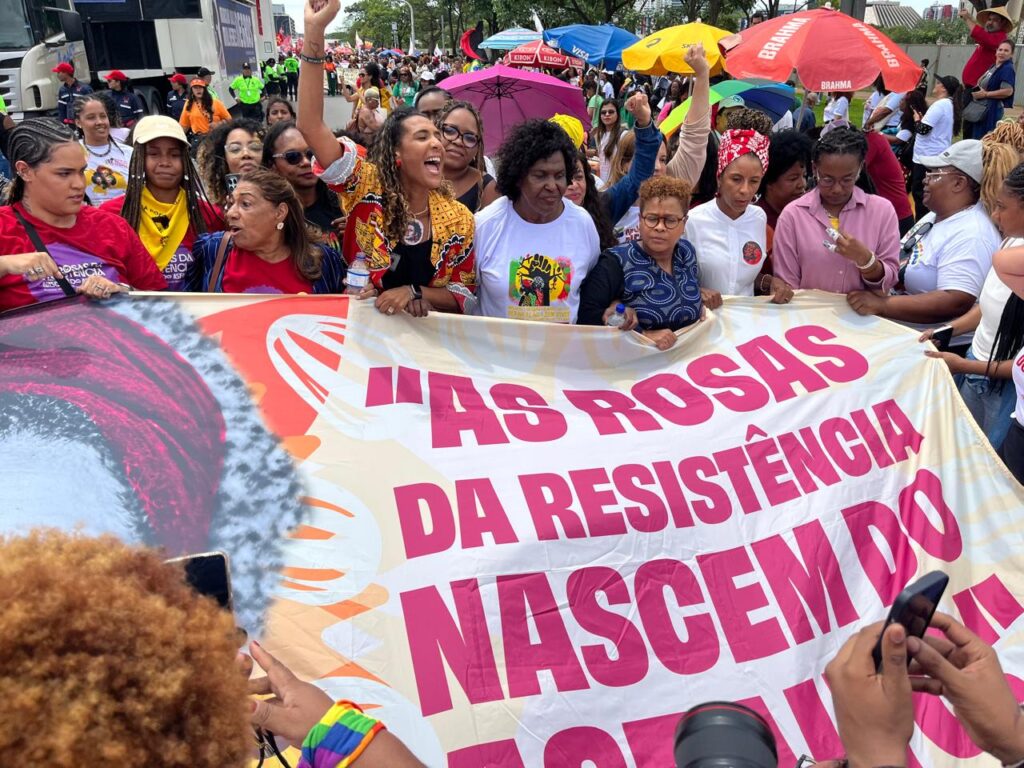 Instituto Marielle Franco participa da Marcha Nacional 