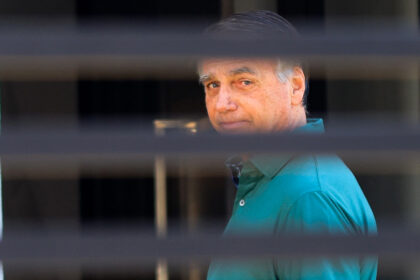 Bolsonaro sendo preso