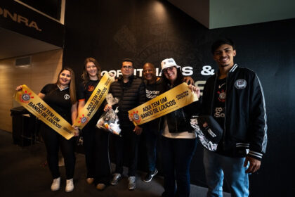 patrocinadora máster do Corinthians Esportes da Sorte