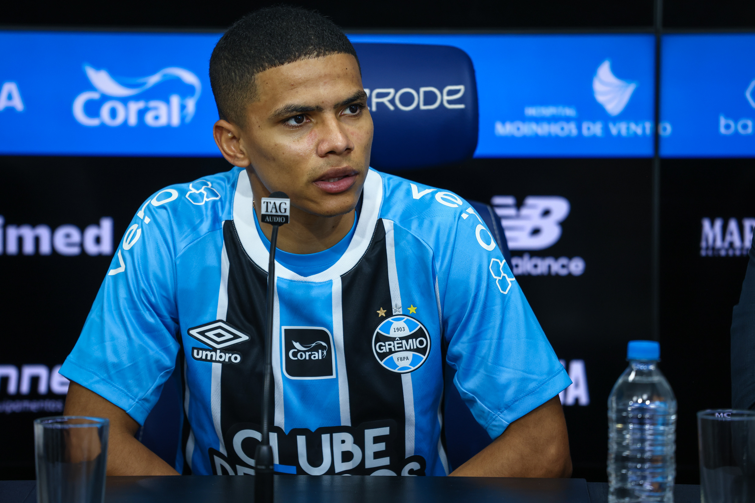 Eleito o melhor jogador do último Campeonato Colombiano, Enamorado vestirá a camisa 99 no Grêmio | Foto: Lucas Uebel/Grêmio FBPA