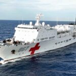 Navio hospital chinês Ark Silk Road Reprodução: ASCOM Pier Mauá