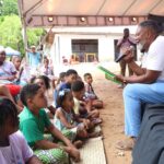 II Festival da Cultura, Memória, Leitura e Saberes Ancestrais promoveu atrações e contação de histórias com Vall Santos Foto: Divulgação