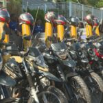 Motocicletas disponibilizadas pela Prefeitura do Rio de Janeiro Foto: Reprodução